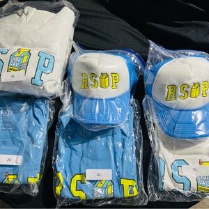 Blue and White RSVP AND Lyrical Lemonade